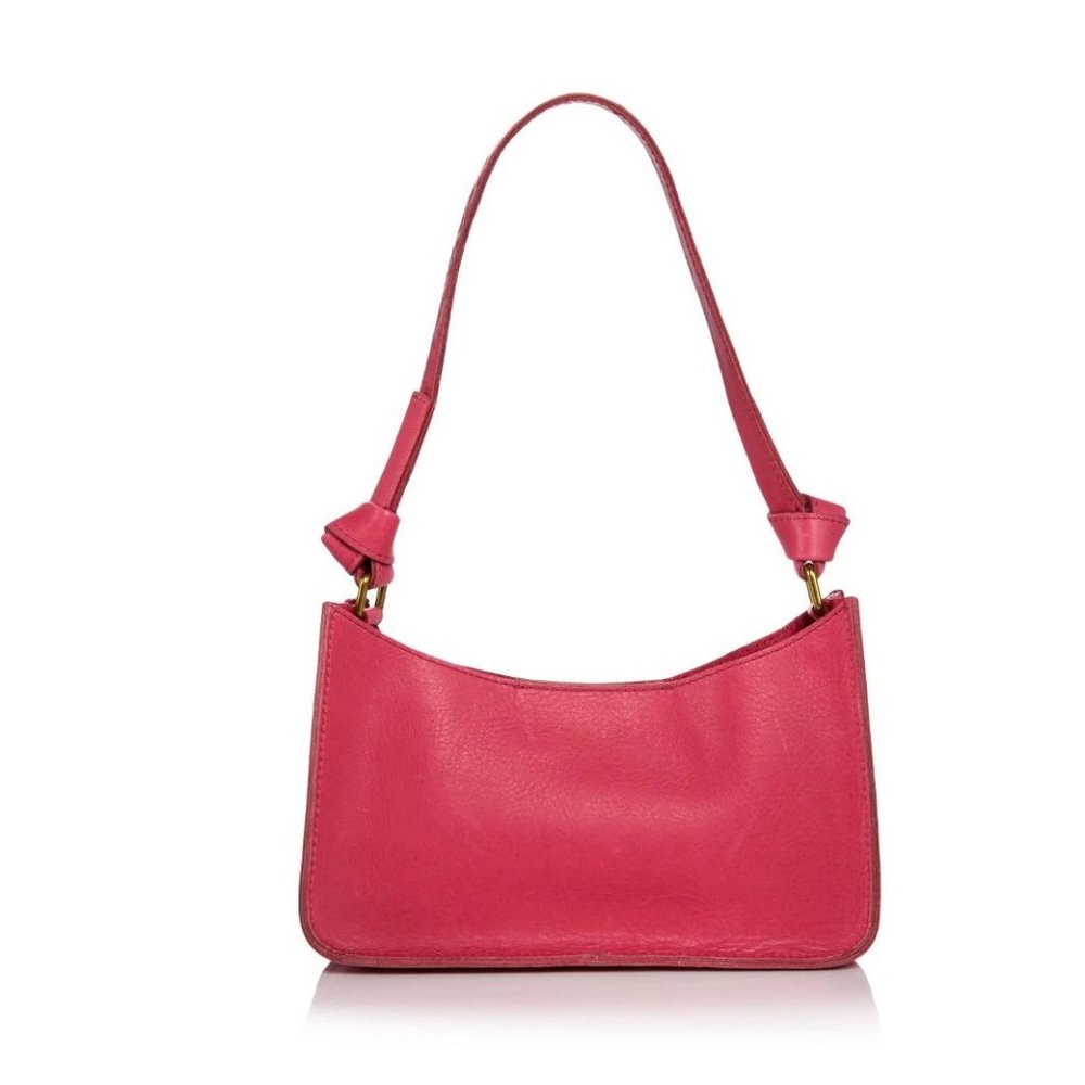 Madewell Pink Leather Shoulder Bag